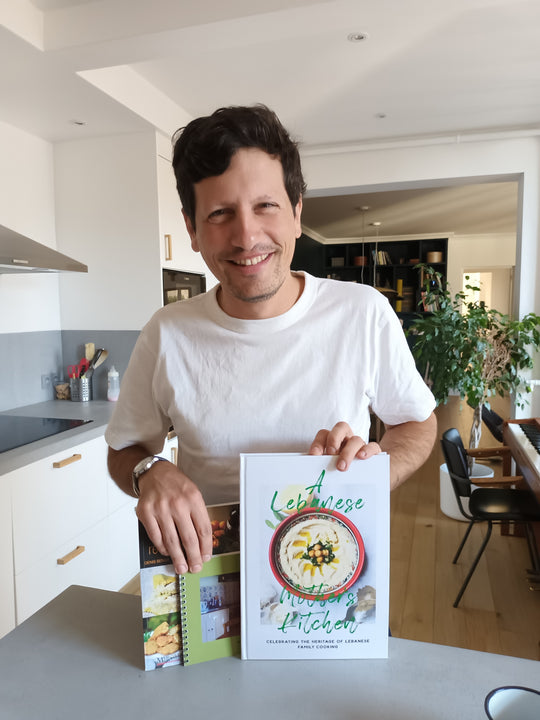 In Olivia and Matthieu's kitchen